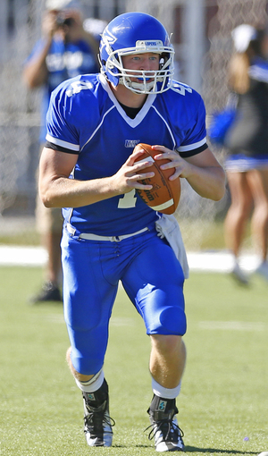 Justin Drudik, who was fourth on the wide receivers depth chart heading into the season, is the sixth quarterback to start for Nebraska-Kearney this season.