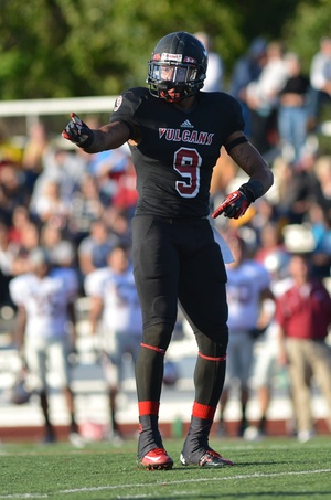 Rontez Miles has overcome a tough upbringing in Braddock, Pa., and excelled at Division-II California University of Pennsylvania. Miles, an All-American safety, is considered an NFL prospect.