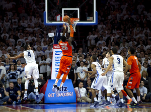 Syracuse senior Rakeem Christmas was left off the watch list for the Wooden Award — college basketball's top individual honor — even though his numbers are better than most of the candidates' stats.