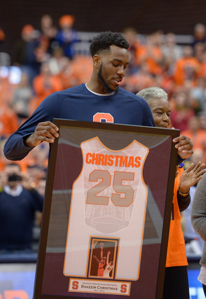 Rakeem Christmas finished off his Syracuse career on Saturday. He has since picked up numerous awards, including third-team All-American on Tuesday. 