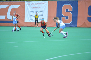 Alyssa Manley has led a potent Syracuse offense that has outshot its opponents 79-37 this year. 