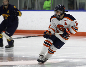 Melissa Piacentini, despite her small stature, has become one of the most decorated players in SU history heading into her final season.