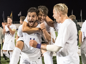 Albany upset No. 3 Syracuse men's soccer, 2-1, keeping the Orange winless in its last three games.