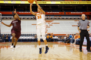 After a 12-point outing in her first-ever game for Syracuse nearly a week ago, Drummond led the Orange to a win with her 19 points.