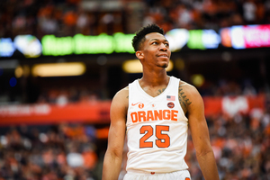 Tyus Battle earned second-team all-ACC honors on Sunday after leading Syracuse in scoring through the regular season.