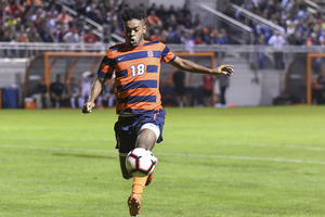 Julio Fulcar has played strong in a defensive midfielder role for SU.