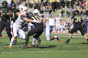 Ryan Guthrie's (left) journey to Syracuse was far from a normal one. 