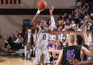 Kyle Lofton has an unconventional shooting form, but shoots at almost 35 percent from beyond the arc.