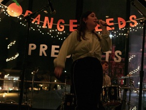 On Feb. 1, OrangeSeeds hosted a benefit concert in Panasci lounge to raise money for Habitat for Humanity.