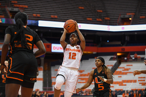 Kiara Lewis is fifth on the team in scoring with 201 points