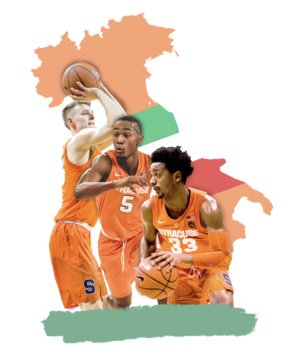 Syracuse won its last three games by at least 40 points against an array of Italian teams.