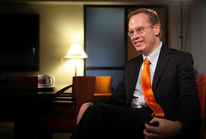 Syverud gave his annual message from the K.G. Tan Auditorium in the National Veterans Resource Center.