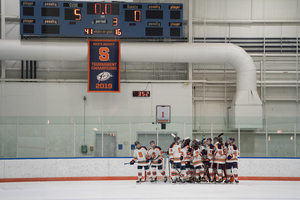 Sarah Marchand’s game-winning goal was the 91st shot and 55th shot on goal on the night for Syracuse