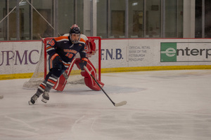 Anna Leschyshyn (pictured) scored Syracuse's first power play goal of the year.