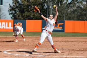 SU’s pitching struggles stem from its inability to consistently strike out batters and limit walks, ranking 231st in the NCAA with a 1.21 K/BB ratio