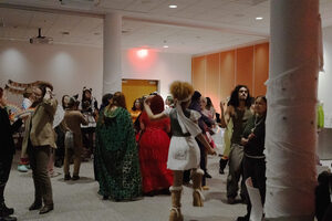 The HalloQueen Ball aims to honor and celebrate queer and trans culture and history as part of an initiative by the LGBTQ Resource Center. Participants competed in face, runway and performance categories while spectators danced and cheered them on.
