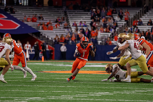 Wake Forest has the lowest-scoring offense in the ACC, averaging 19.3 points per game, while Syracuse running back LeQuint Allen Jr. is set to shoulder most of its run game. 