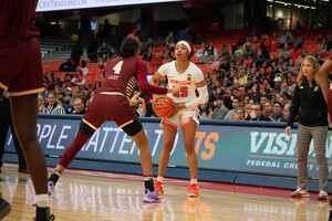 No. 21 Syracuse attempts to snap a two-game losing skid Sunday against Boston College, who is 0-3 versus SU in the Felisha Legette-Jack era.