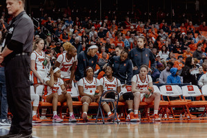 Syracuse fell two spots in the latest AP Poll after a loss to then-No. 16 Louisville on Thursday.