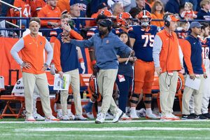 SU first-year head coach Fran Brown has been named the Dodd Trophy Coach of the Week, the foundation announced in a press release Tuesday.