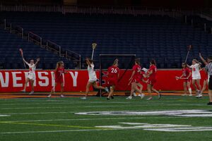 No. 4 Syracuse downed Cornell 18-10 behind Emma Ward, Olivia Adamson and Alexa Vogelman each notching five points.