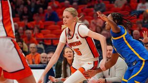 Syracuse women’s basketball defeated Pittsburgh 83-65 on Thursday to clinch a spot in the Atlantic Coast Conference Tournament. 