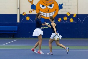 A new-look doubles pairing of Constance Levivier and Anastasia Sysoeva helped Syracuse notch its first doubles point in ACC play.