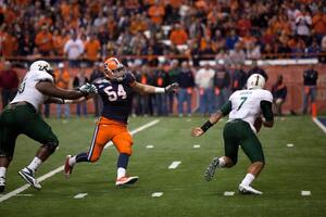 B.J. Daniels (7) vs. Syracuse