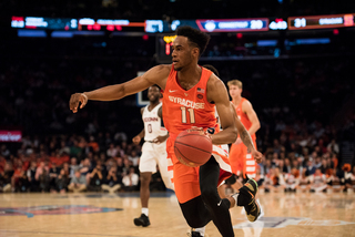 Oshae Brissett kicked in 16 points and added 10 rebounds.