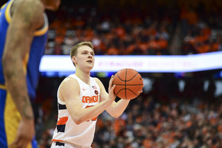 Buddy Boeheim scored 18 points in the first half, tallying just three less than the Panthers did in the opening 20 minutes.